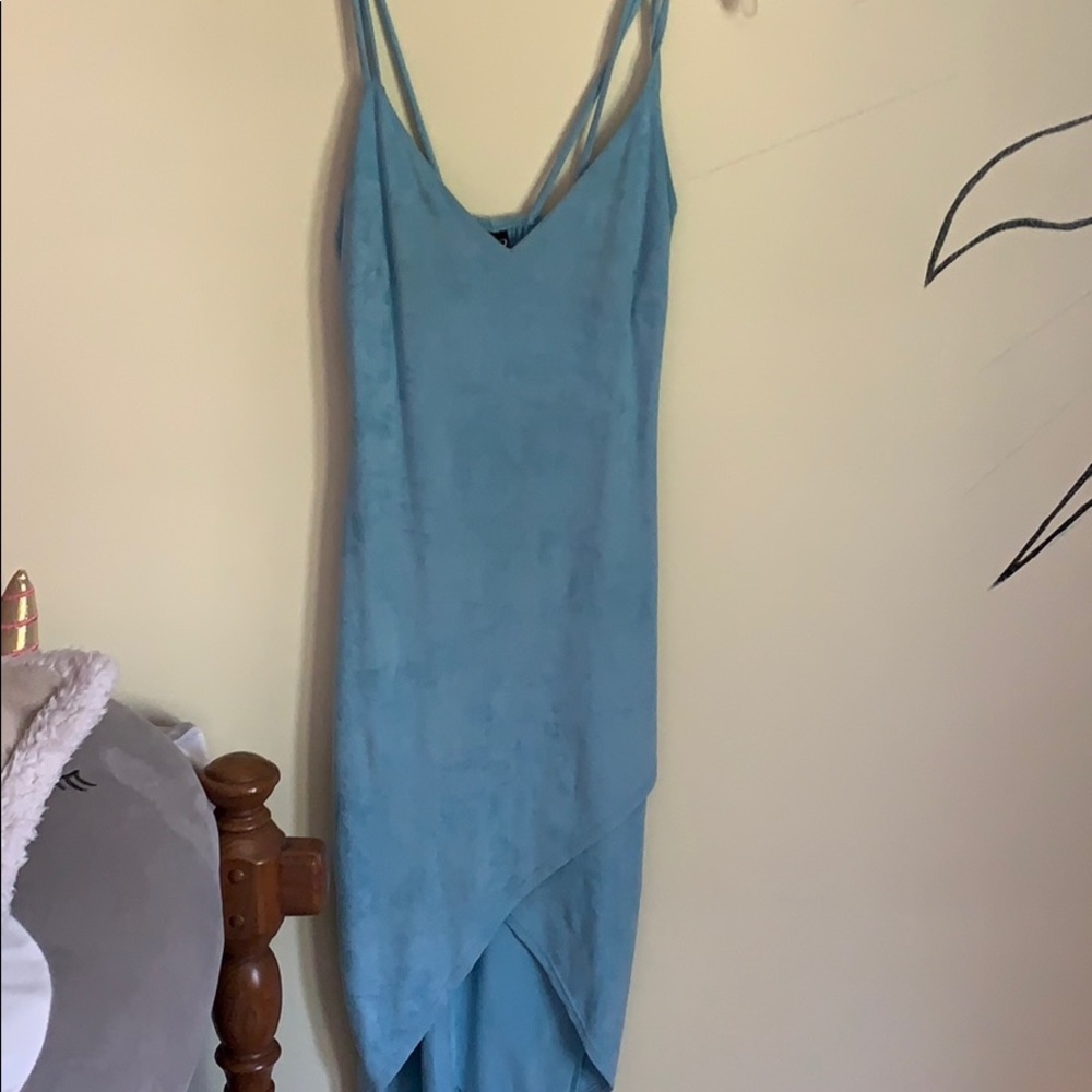 Soft Suede Dress